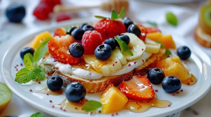 Yogurt Greco con Frutta e Miele