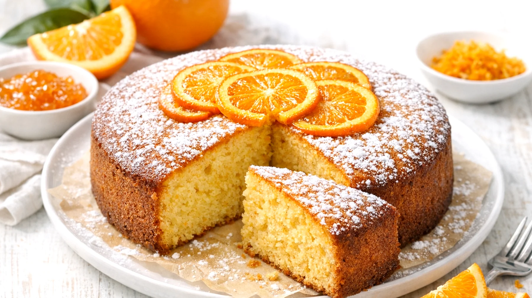 Torta Pan D'arancio soffice e buonissima"