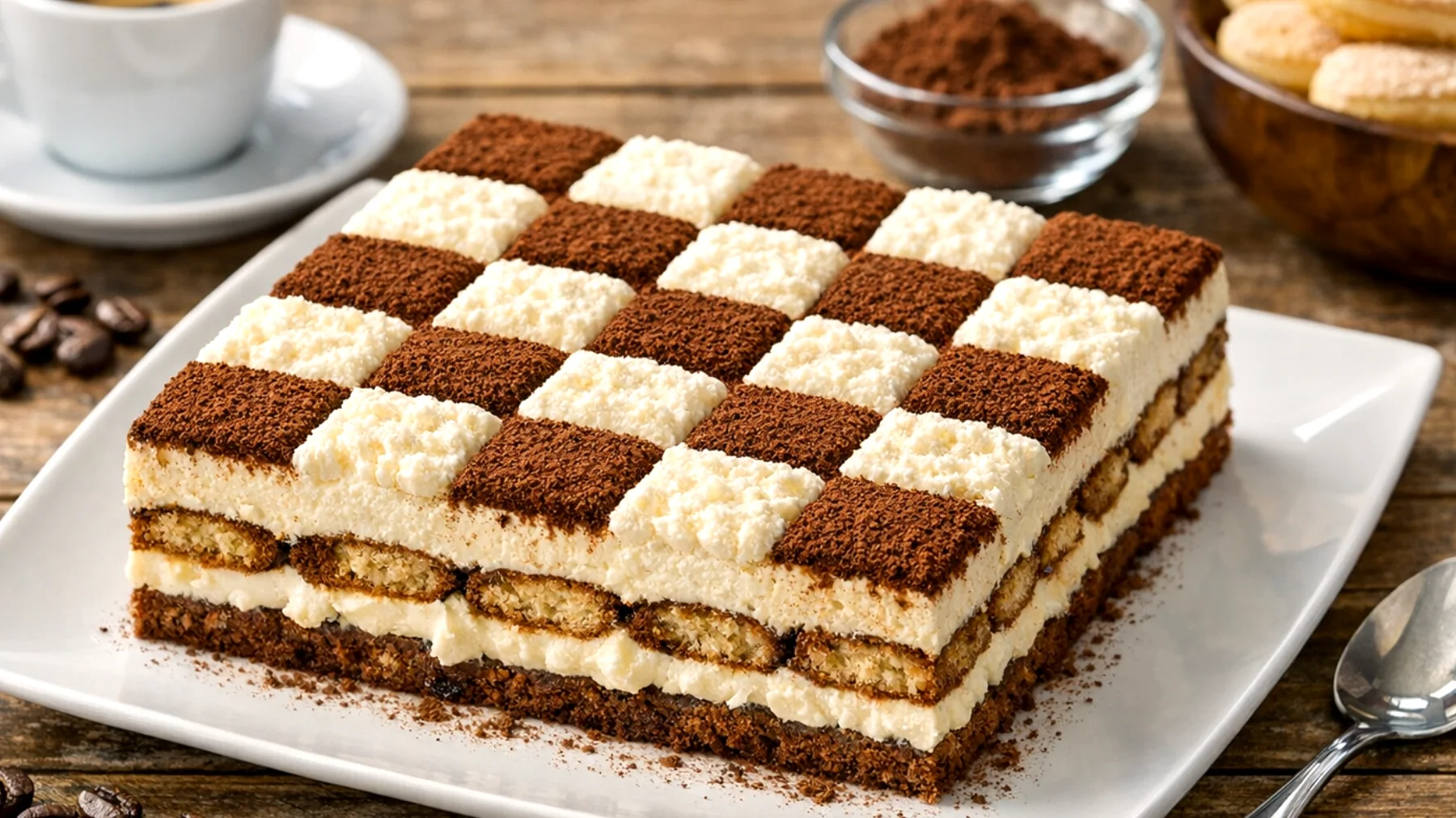Tiramisù a scacchi"
