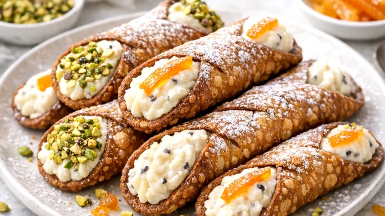 Cannoli siciliani fatti in casa"
