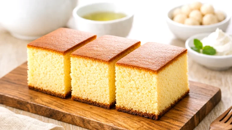 Pan di Spagna giapponese o Castella cake"